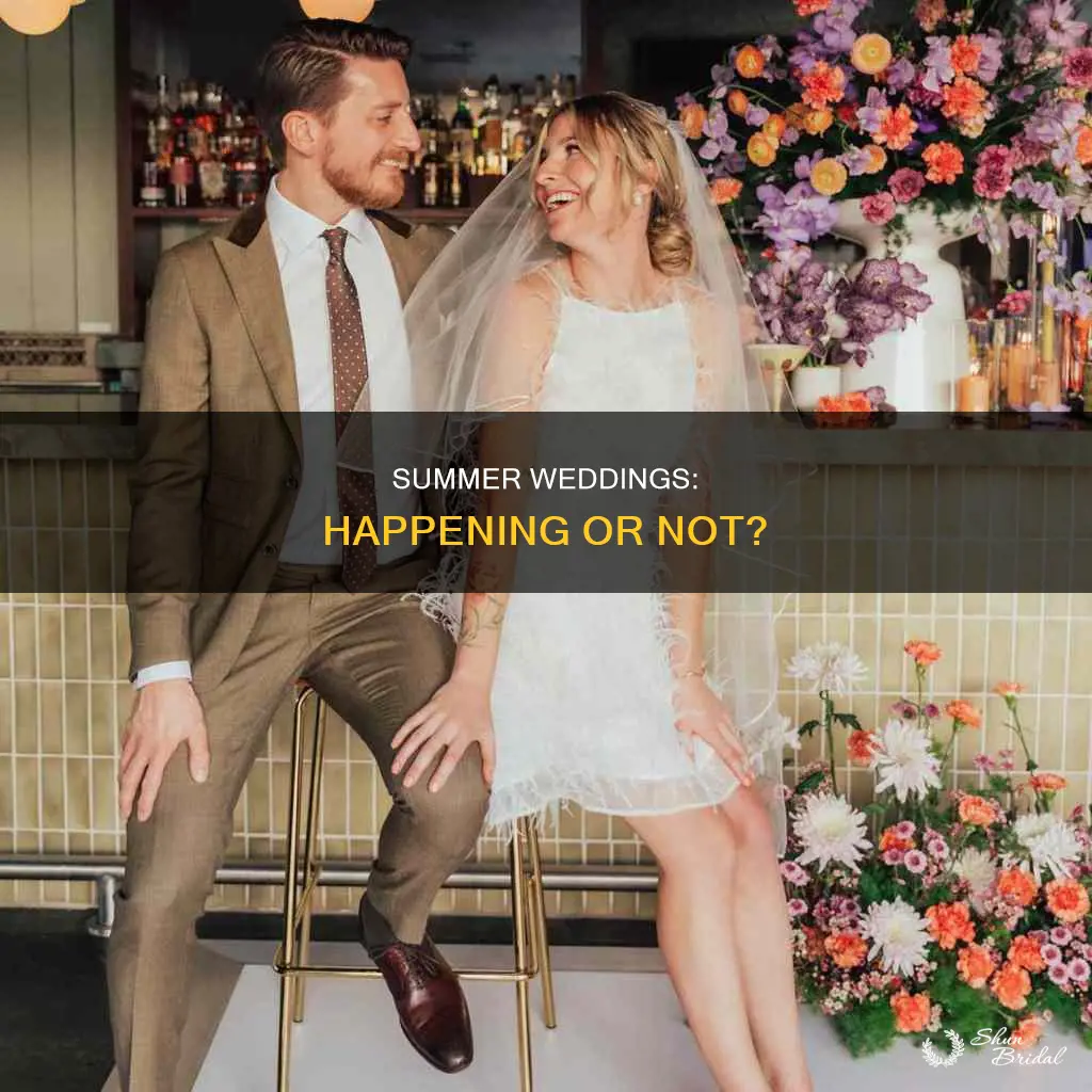 will summer weddings take place