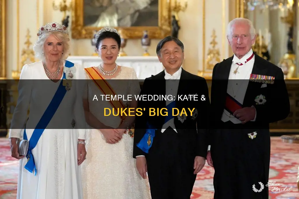 will temple kate dukes wedding