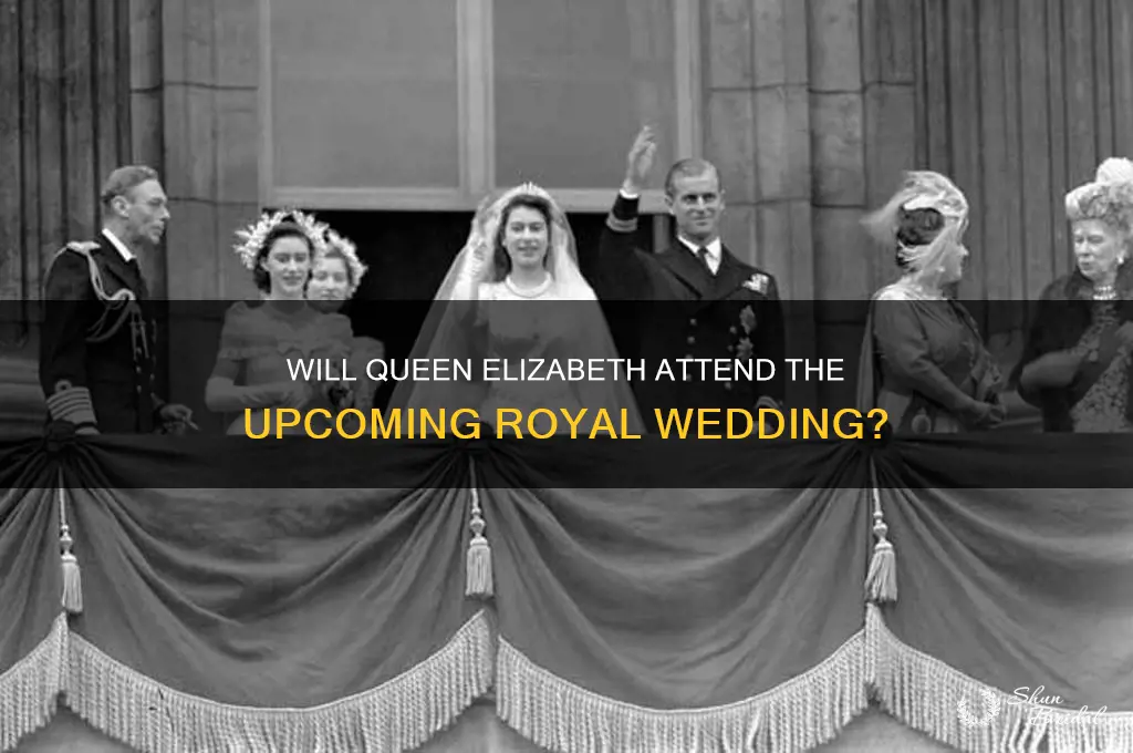 will the queen be attending the next royal wedding