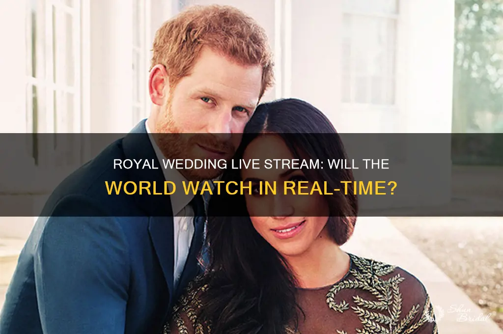 will the royal wedding be live