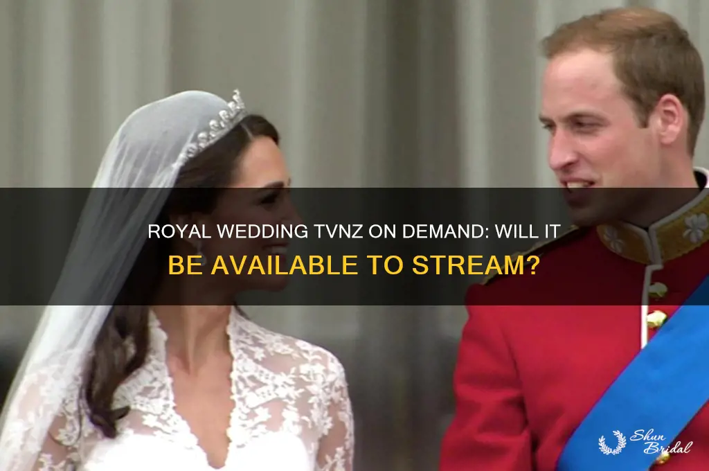 will the royal wedding be on tvnz on demand