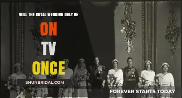 Royal Wedding TV Airing: One-Time Broadcast or Repeated Viewing?