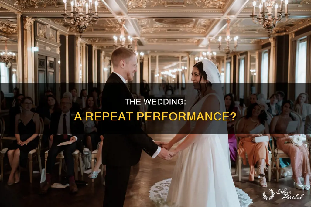 will the wedding be shown again