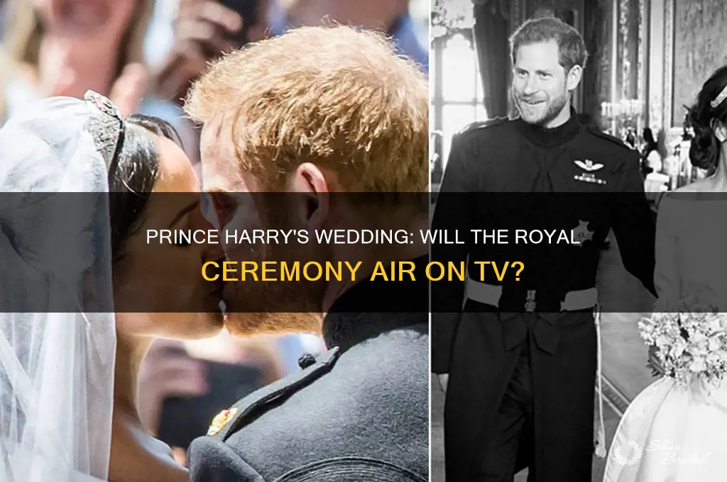 will the wedding ceremony of prince harry be televised