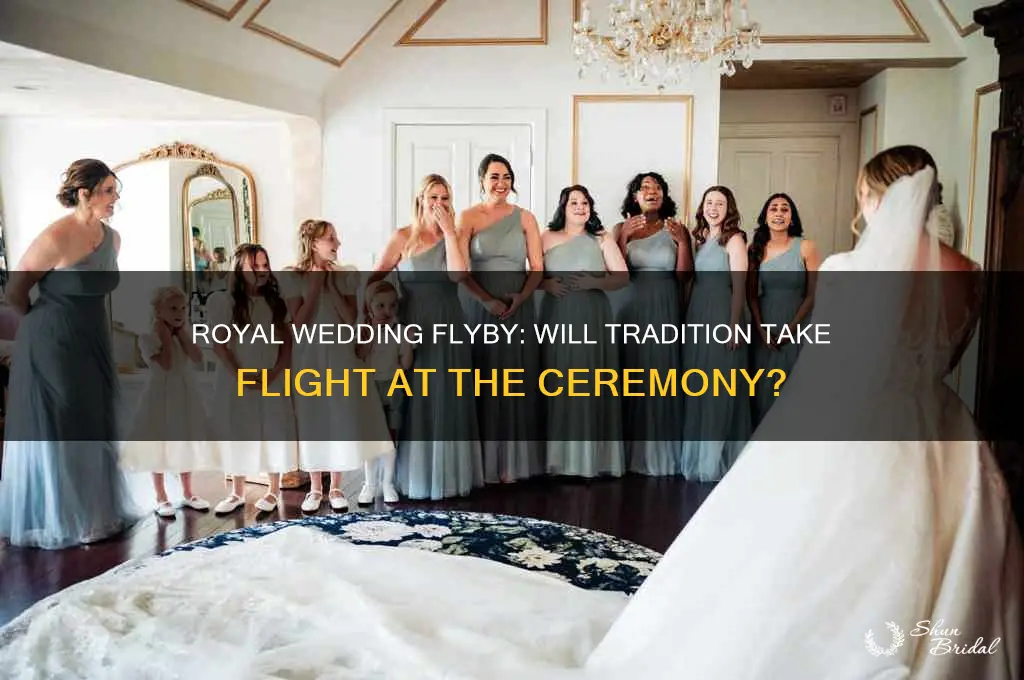 will there be a flyby at the royal wedding