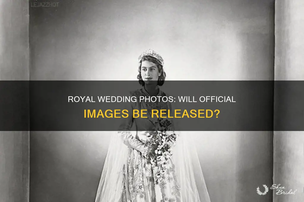 will there be official royal wedding photographs