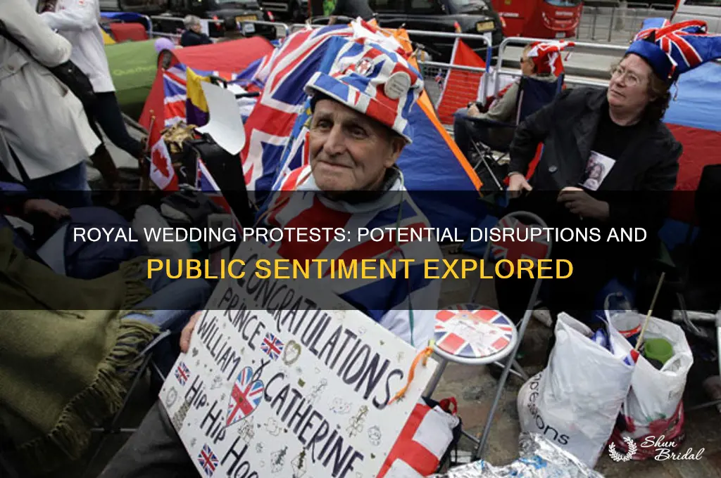 will there be protests at royal wedding