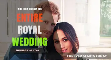 Will the Royal Wedding Be Streamed Live in Full?