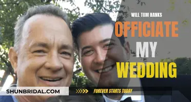 Tom Hanks: Your Wedding Officiant?