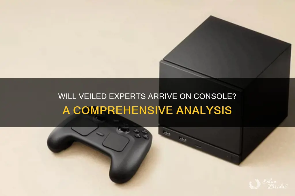 will veiled experts be on console