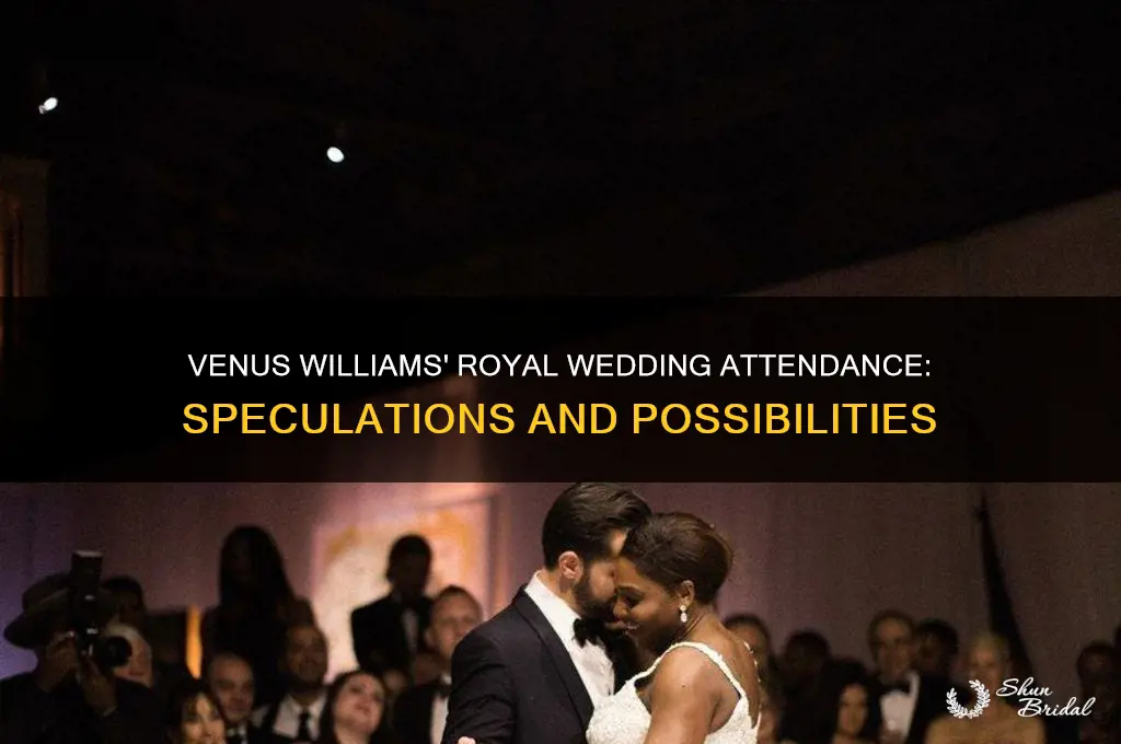 will venus williams attend royal wedding