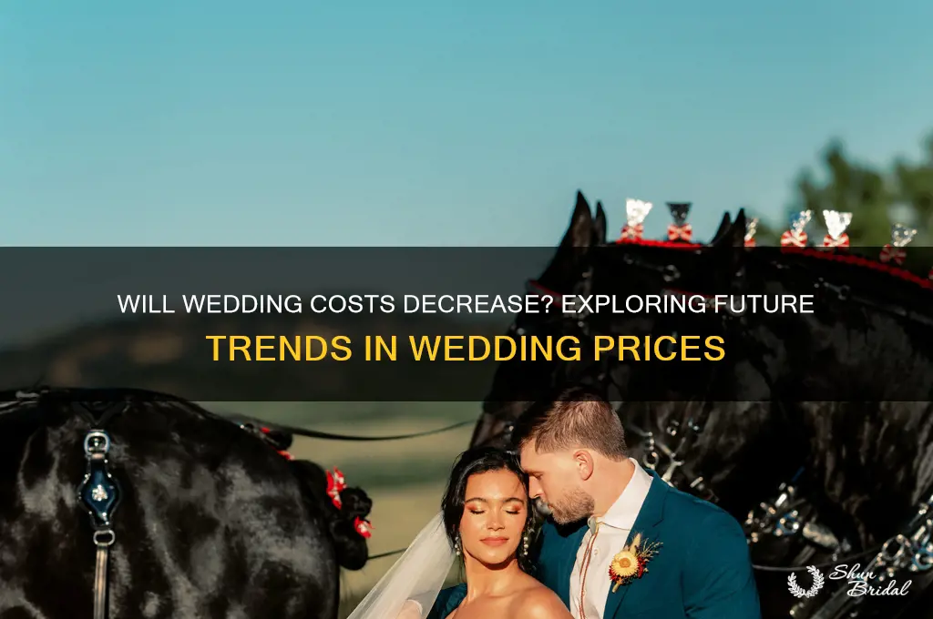 will wedding prices go down
