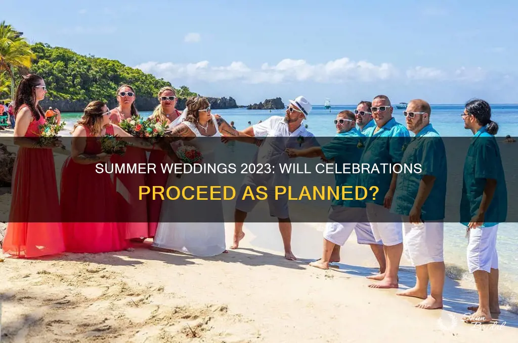 will weddings go ahead this summer