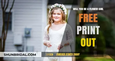 Be a Flower Girl: Free Printable Guide for Your Big Day