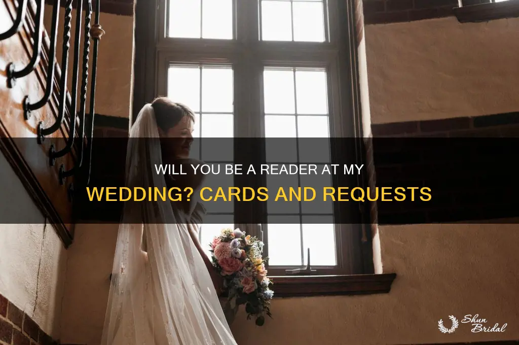 will you be a reader at my wedding cards