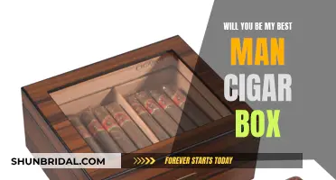 Groomsmen Gifts: Cigars for the Best Man