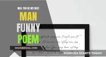 Best Man Blues: A Funny Poem for the Bros