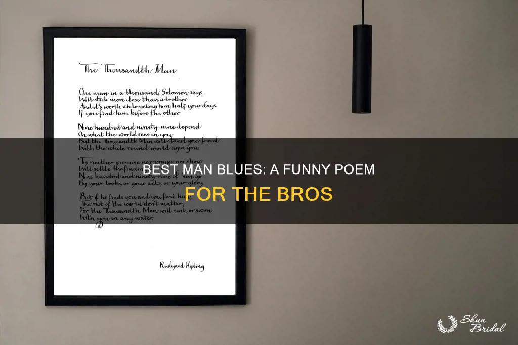 will you be my best man funny poem