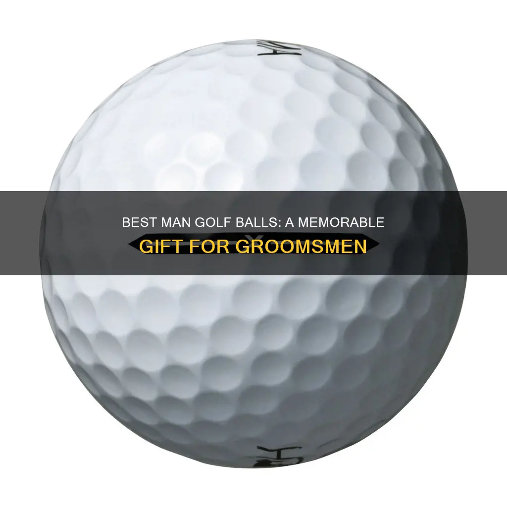 will you be my best man golf balls