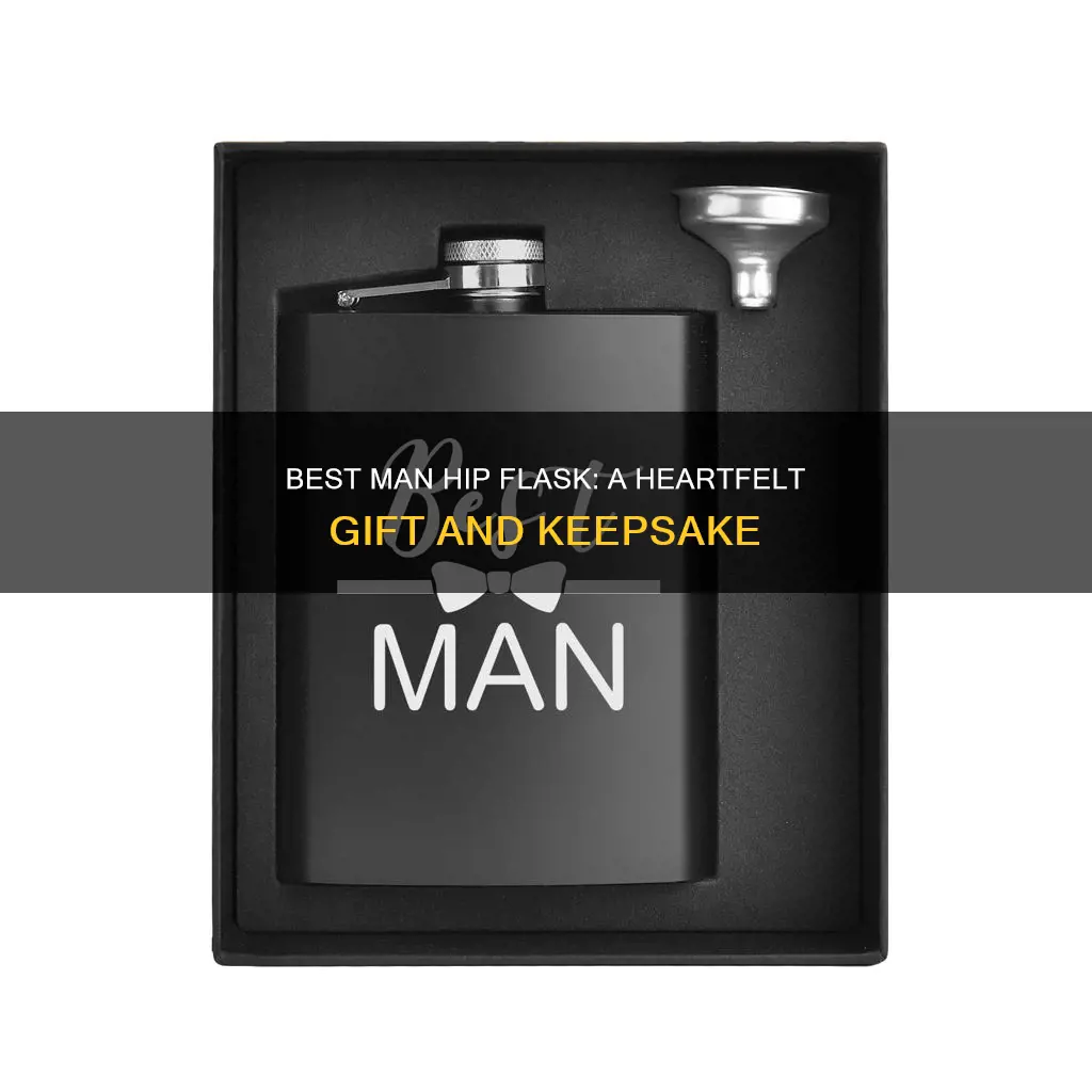 will you be my best man hip flask