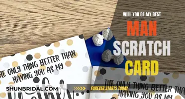 Best Man Scratch Card: A Creative Way to Pop the Question