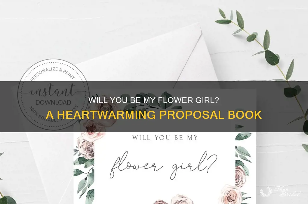 will you be my flower girl book