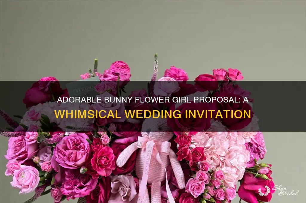 will you be my flower girl bunny