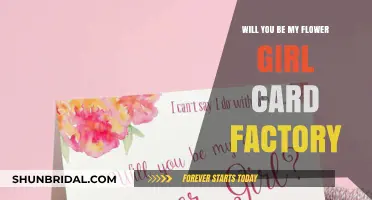 Charming Flower Girl Proposal Cards: Crafting Memorable Moments at Card Factory