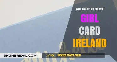 Charming Irish Flower Girl Proposal Cards: A Heartfelt Tradition