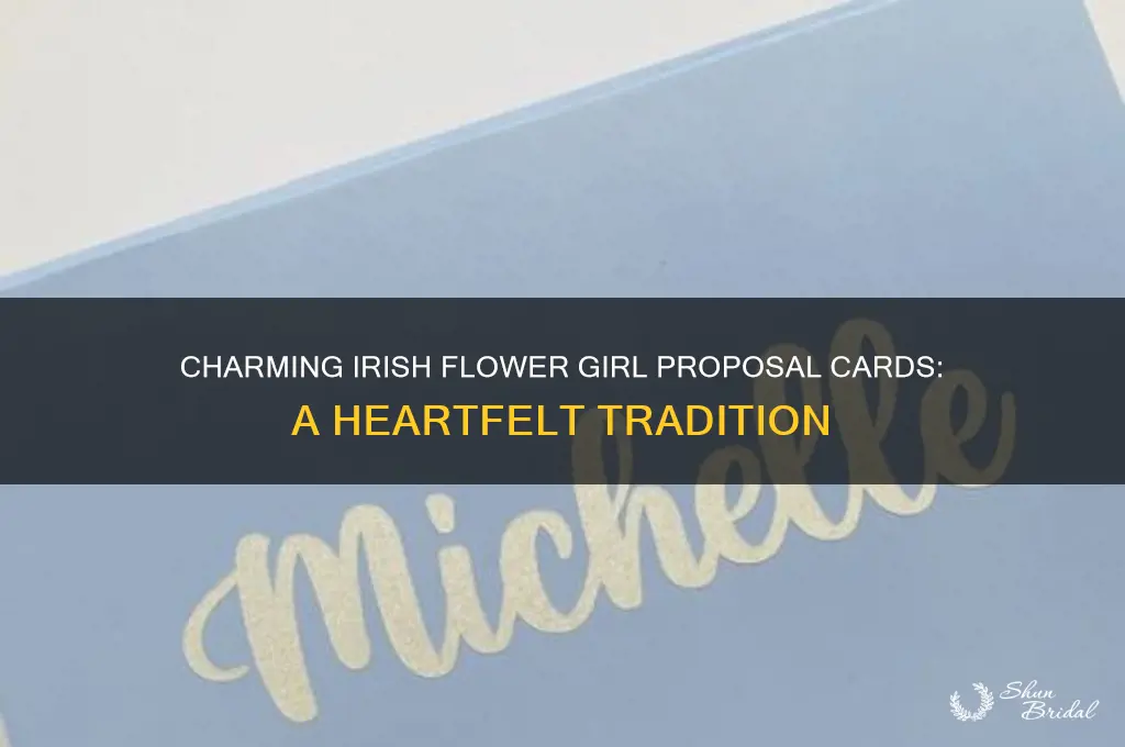 will you be my flower girl card ireland
