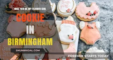 Sweet Proposal: Birmingham's Flower Girl Cookies for Your Special Day