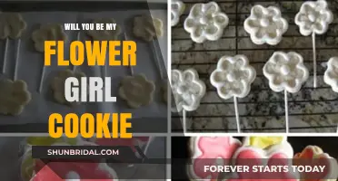 Sweet Proposal: Will You Be My Flower Girl Cookie Ideas