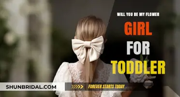 Adorable Ways to Ask Your Toddler to Be Your Flower Girl