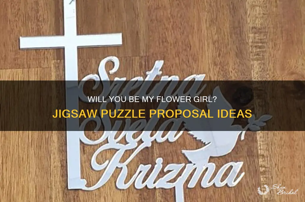 will you be my flower girl jigsaw