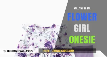 Adorable Flower Girl Onesies: Perfect Proposal for Your Little One