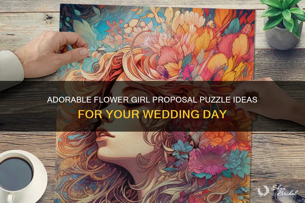 will you be my flower girl puzzle