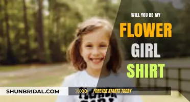 Adorable Flower Girl Proposal: Will You Be My Flower Girl Shirt