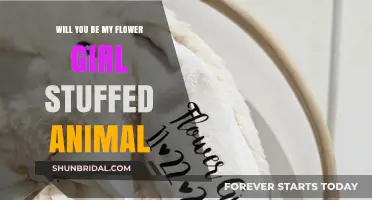 Adorable Flower Girl Stuffed Animal: A Perfect Proposal for Your Little One