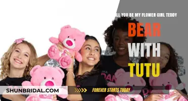 Adorable Tutu Teddy Bear: Perfect Flower Girl Gift Idea