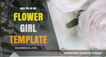 Charming Flower Girl Proposal Ideas: Free Printable Template Included