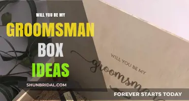 Creative Groomsman Proposal Box Ideas to Pop the Question
