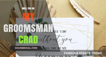 Creative Groomsman Proposal Ideas: Crafting the Perfect 'Will You Be My Groomsman' Card