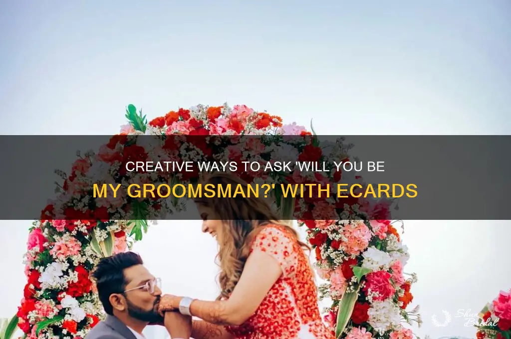 will you be my groomsman ecard