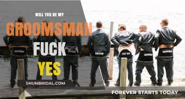 Will You Be My Groomsman? Fuck Yes! How to Pop the Question