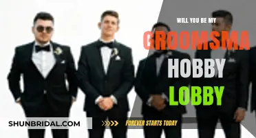 Creative Groomsman Proposal Ideas: Hobby Lobby Edition for Your Wedding