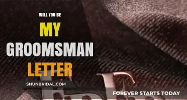 How to Write a Heartfelt 'Will You Be My Groomsman?' Letter
