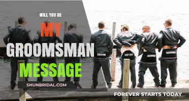 How to Write a Heartfelt 'Will You Be My Groomsman?' Message