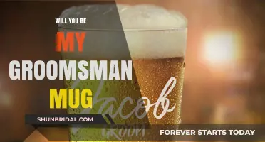 Unique Groomsman Proposal Idea: Will You Be My Groomsman Mug