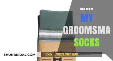 Unique Groomsman Proposal: Will You Be My Groomsman Socks Idea