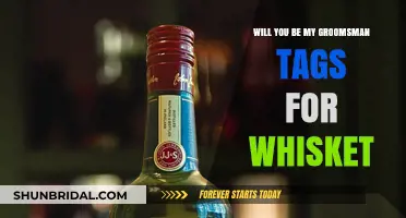 Whiskey-Themed Groomsman Proposal Tags: A Unique Way to Pop the Question